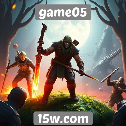 Avaliação de jogos populares no site Game05